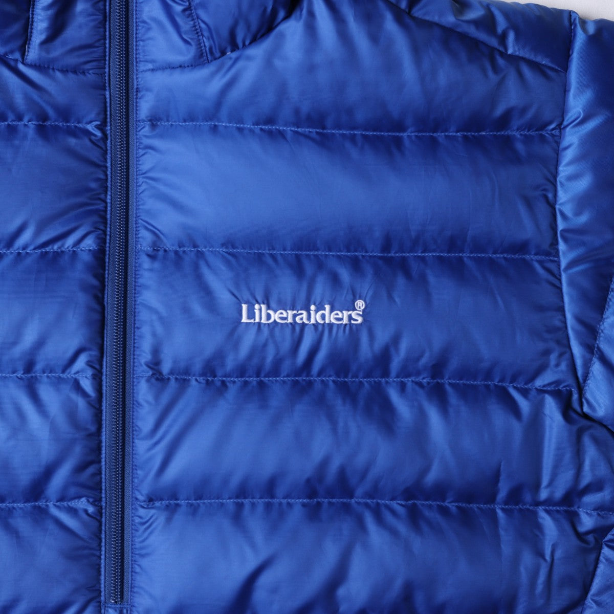 Liberaiders DOWN HALF ZIP HOODIE リベレイダース ダウン ハーフジップ フーディ 77009【メンズ ダウン フーディ 撥水 軽量 防寒性 リップストップ 静電気防止 25FW】