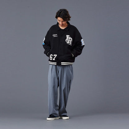 Liberaiders LR VARSITY JACKET リベレイダース LR バーシティ ジャケット 77014【メンズ ジャケット ワッペン 刺繍 防寒性 中綿キルティング 25FW】