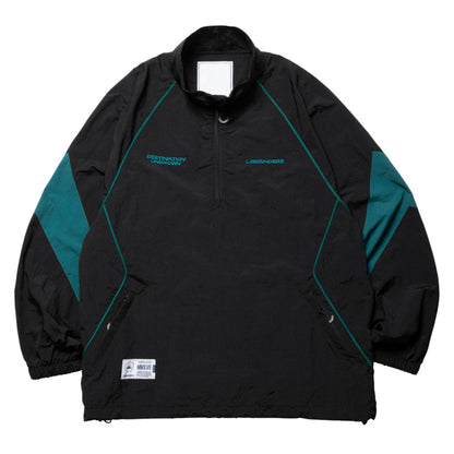 Liberaiders NYLON HALF ZIP リベレイダース ナイロン ハーフジップ 77016【メンズ アウター ナイロンジャケット ハーフジップ ウインドブレーカー スポーツ ミリタリー 25FW】