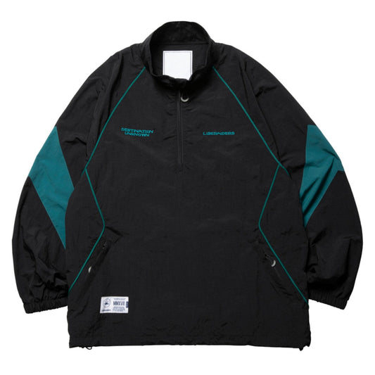 Liberaiders NYLON HALF ZIP リベレイダース ナイロン ハーフジップ 77016【メンズ アウター ナイロンジャケット ハーフジップ ウインドブレーカー スポーツ ミリタリー 25FW】