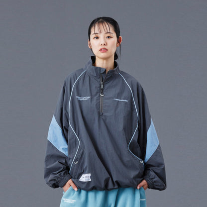 Liberaiders NYLON HALF ZIP リベレイダース ナイロン ハーフジップ 77016【メンズ アウター ナイロンジャケット ハーフジップ ウインドブレーカー スポーツ ミリタリー 25FW】