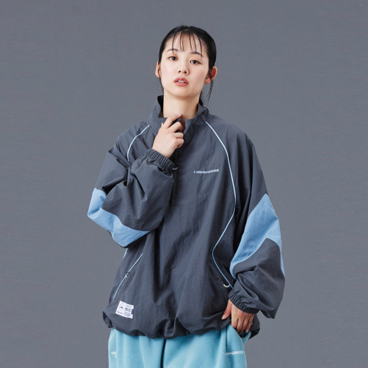 Liberaiders NYLON HALF ZIP リベレイダース ナイロン ハーフジップ 77016【メンズ アウター ナイロンジャケット ハーフジップ ウインドブレーカー スポーツ ミリタリー 25FW】