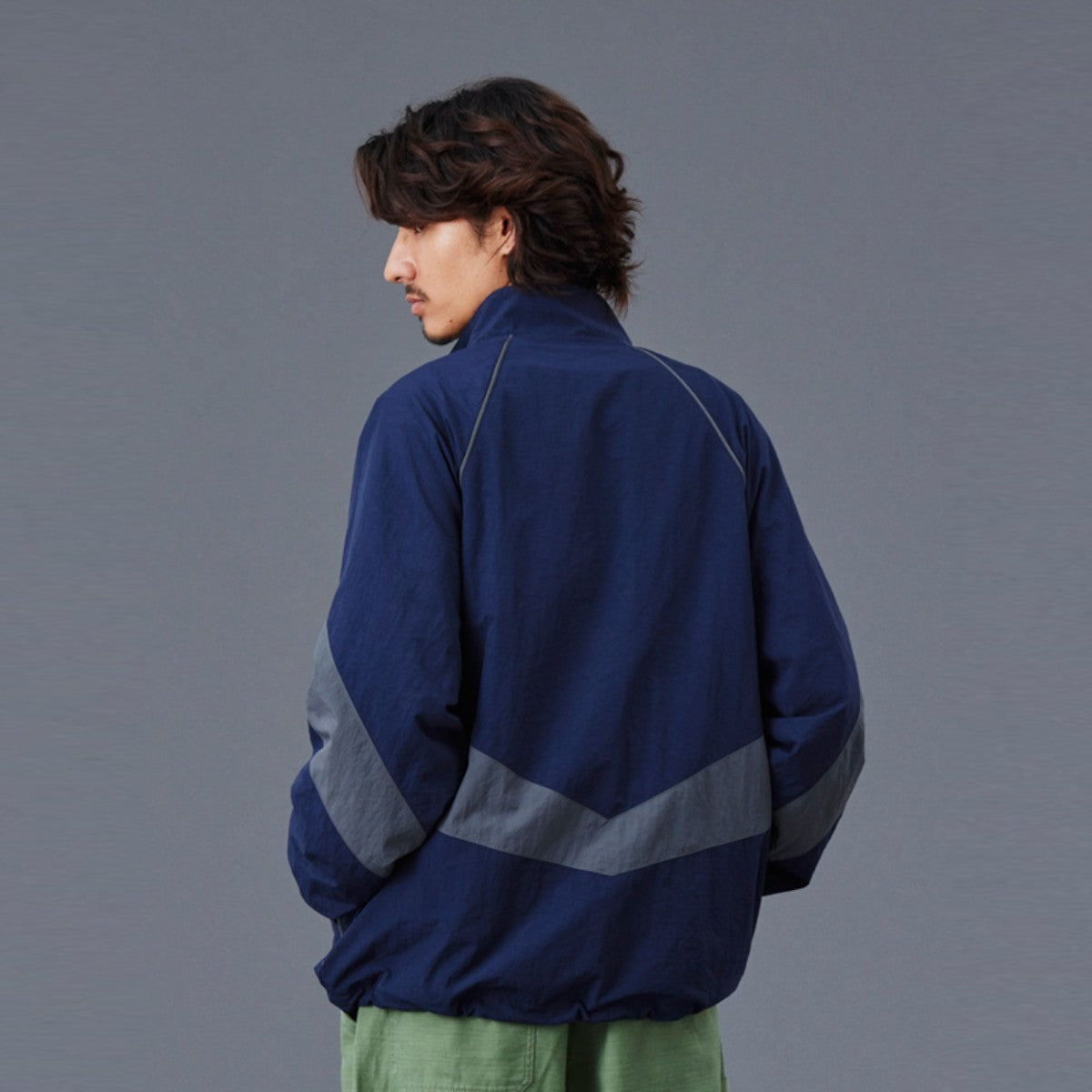 Liberaiders NYLON HALF ZIP リベレイダース ナイロン ハーフジップ 77016【メンズ アウター ナイロンジャケット ハーフジップ ウインドブレーカー スポーツ ミリタリー 25FW】