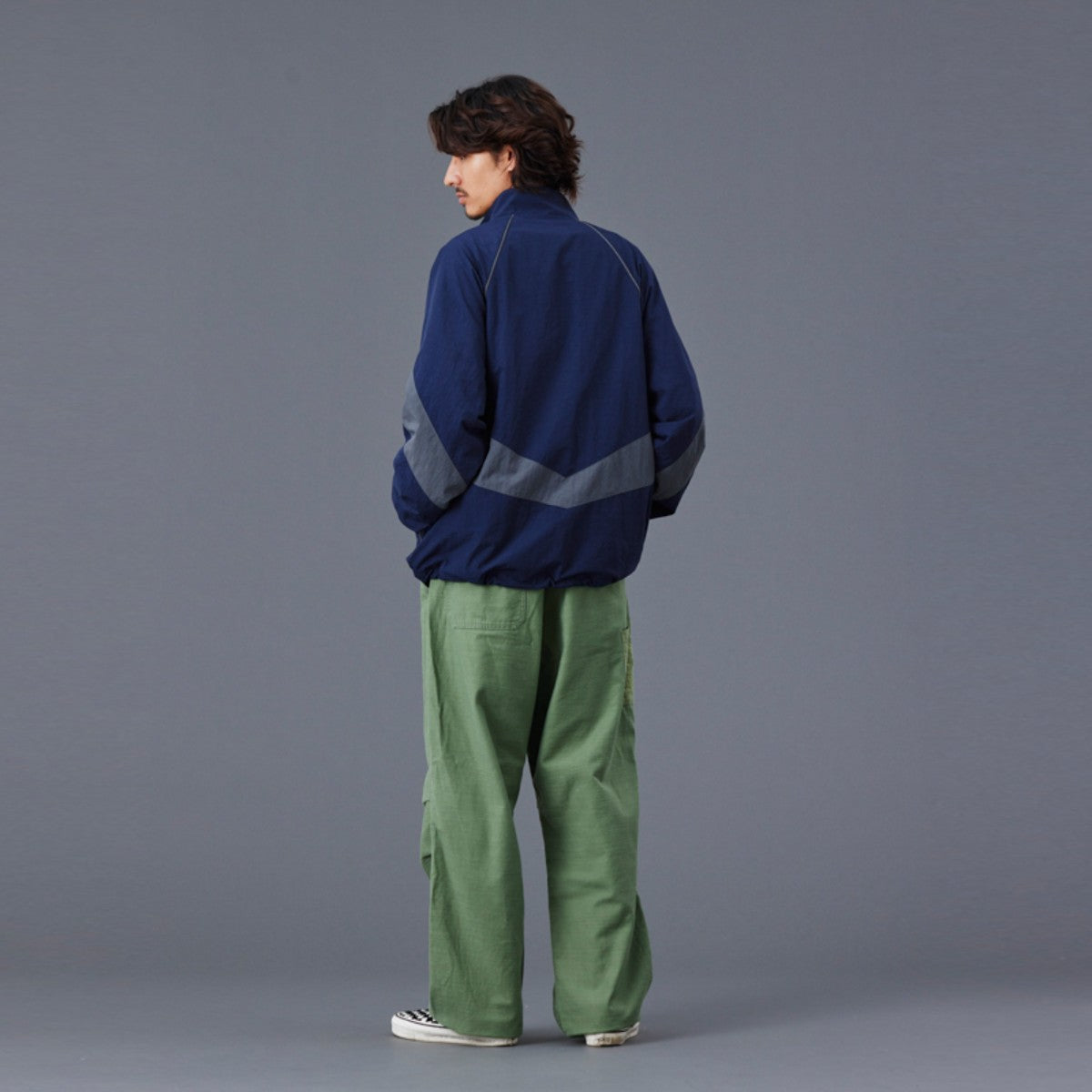 Liberaiders NYLON HALF ZIP リベレイダース ナイロン ハーフジップ 77016【メンズ アウター ナイロンジャケット ハーフジップ ウインドブレーカー スポーツ ミリタリー 25FW】