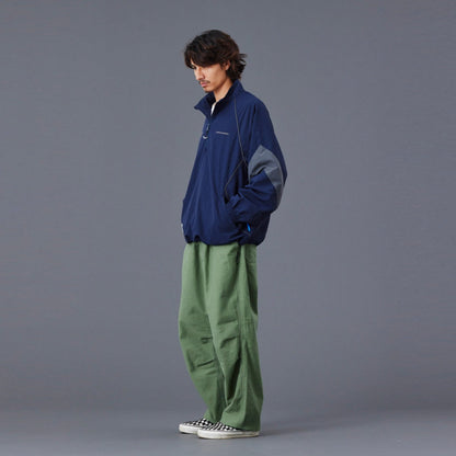 Liberaiders NYLON HALF ZIP リベレイダース ナイロン ハーフジップ 77016【メンズ アウター ナイロンジャケット ハーフジップ ウインドブレーカー スポーツ ミリタリー 25FW】