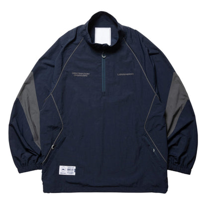 Liberaiders NYLON HALF ZIP リベレイダース ナイロン ハーフジップ 77016【メンズ アウター ナイロンジャケット ハーフジップ ウインドブレーカー スポーツ ミリタリー 25FW】