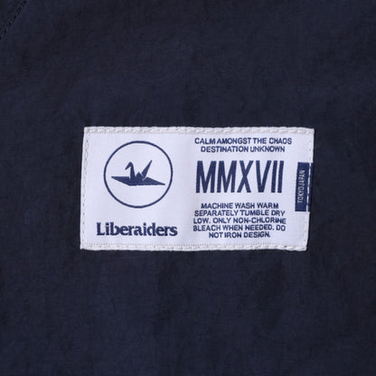 Liberaiders NYLON HALF ZIP リベレイダース ナイロン ハーフジップ 77016【メンズ アウター ナイロンジャケット ハーフジップ ウインドブレーカー スポーツ ミリタリー 25FW】
