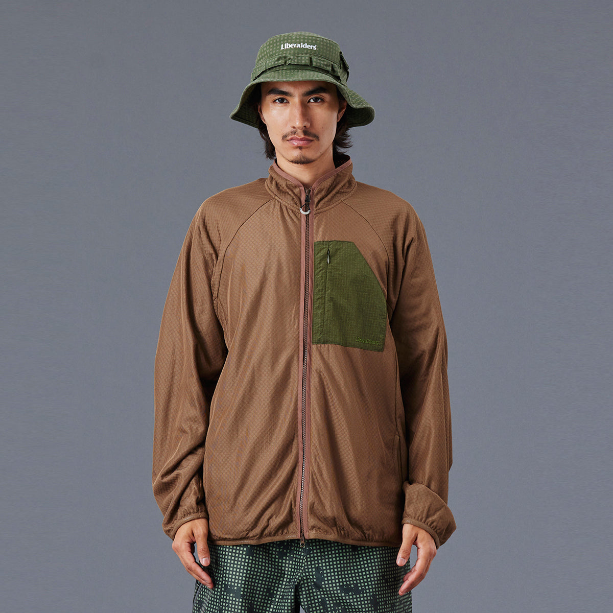 Liberaiders OCTA ZIP-UP JACKET リベレイダース オクタ ジップアップ ジャケット 77018【メンズ フリース ジップアップ ジャケット 保温 軽量 通気性 25FW】