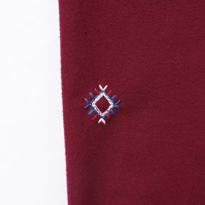 Liberaiders TIFINAGH EMBROIDERY FLANNEL SHIRT リベレイダース ティフィナグ エンブロイダリー フランネル シャツ 77101【メンズ フランネルシャツ 刺繍シャツ ティフィナグ 民族調 ユーズド加工 25FW】