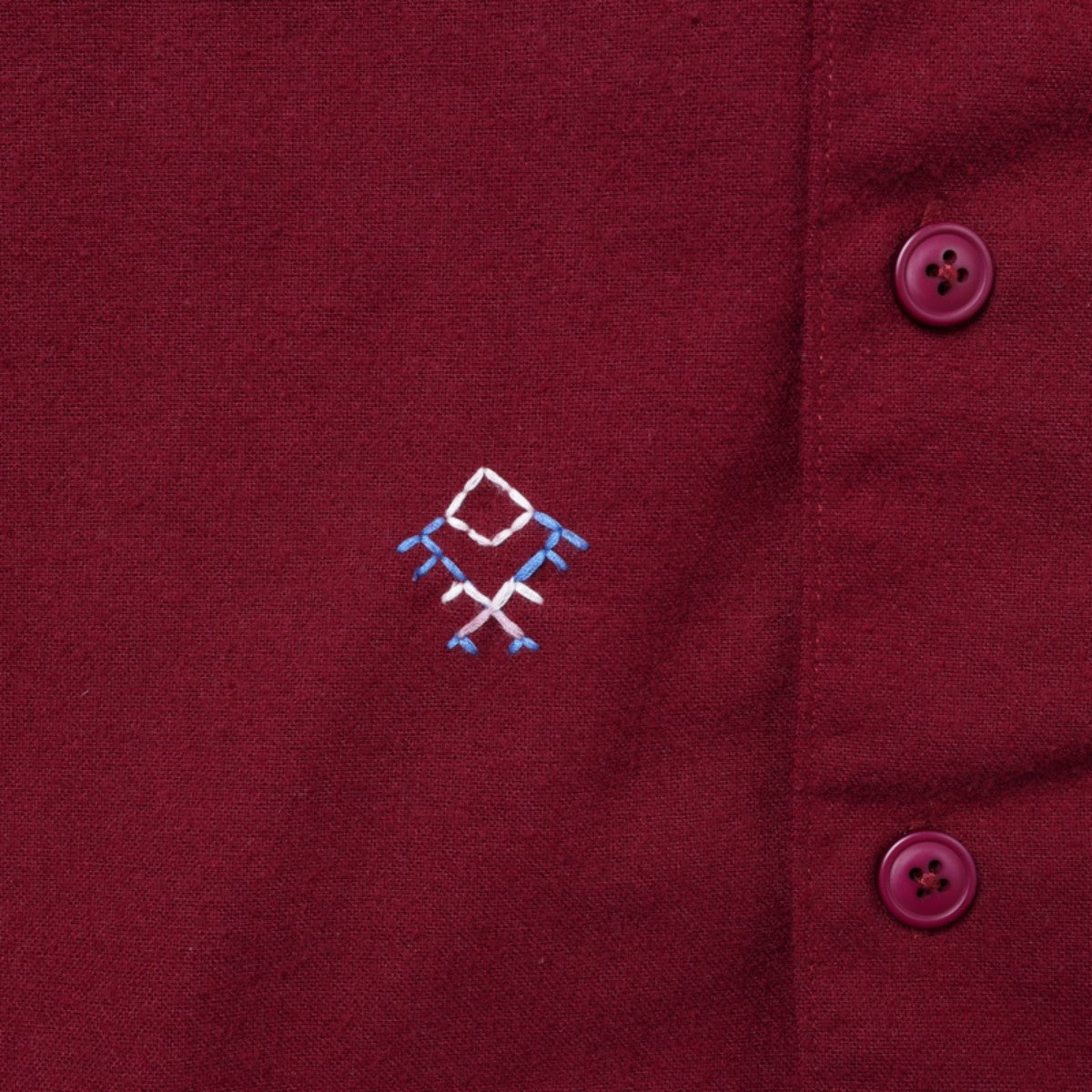 Liberaiders TIFINAGH EMBROIDERY FLANNEL SHIRT リベレイダース ティフィナグ エンブロイダリー フランネル シャツ 77101【メンズ フランネルシャツ 刺繍シャツ ティフィナグ 民族調 ユーズド加工 25FW】