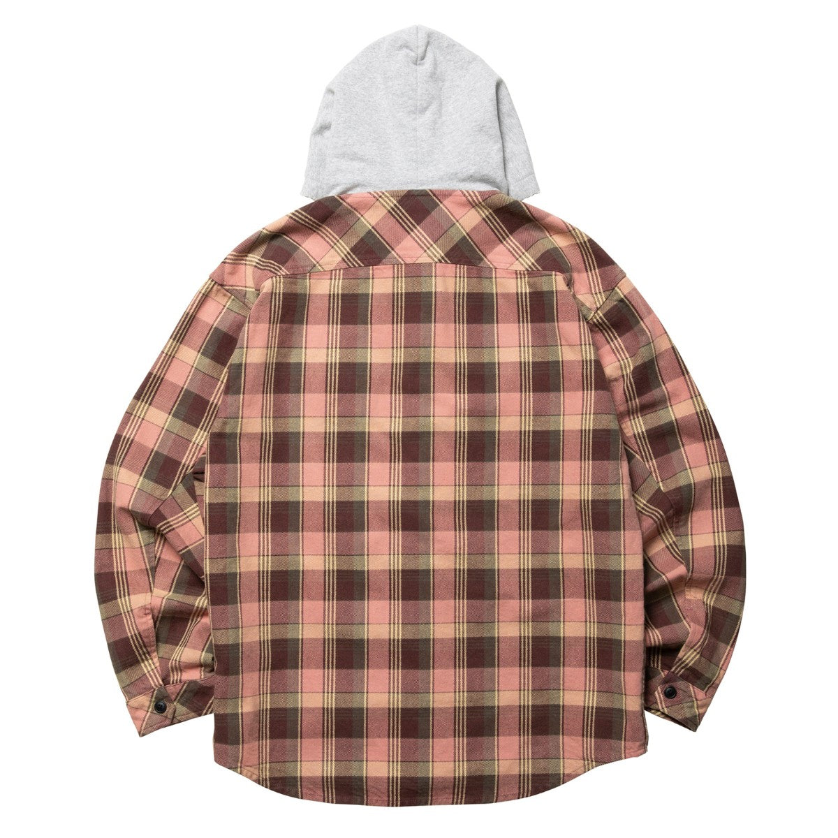 Liberaiders HOODED PLAID SHIRT リベレイダース フーデッド プレイド シャツ 77103【メンズ シャツ 長袖 フーディ レイヤード ヴィンテージ カジュアル 25FW】