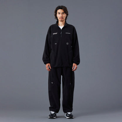 Liberaiders FLEECE HALF ZIP リベレイダース フリース ハーフジップ 77308【メンズ フリース ハーフジップ 3Dパターン 刺繍 デザインラベル 保温性 25FW】