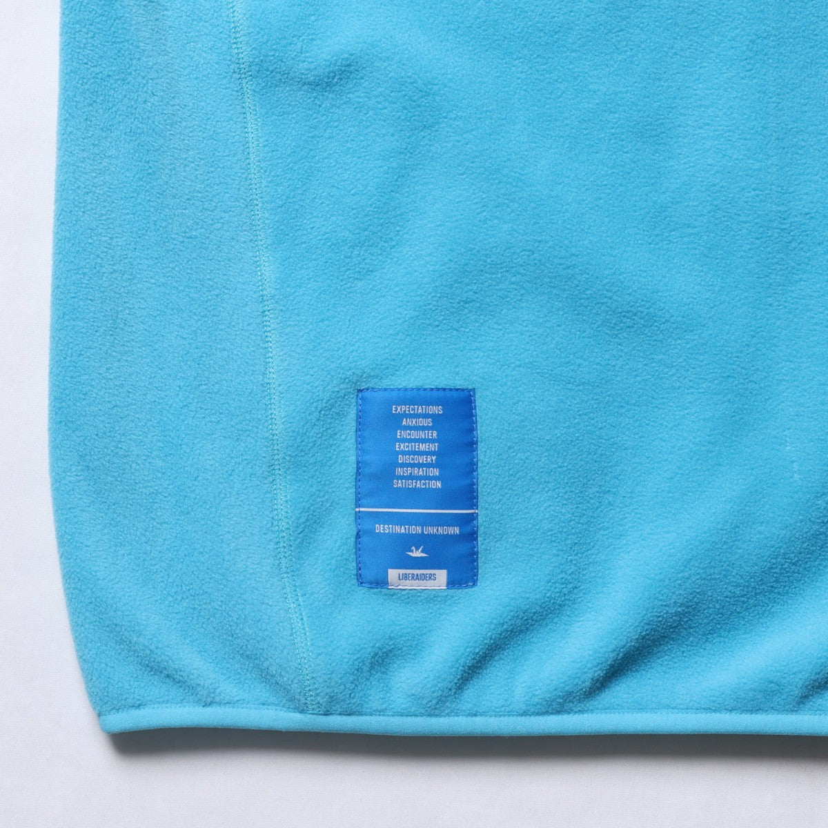 Liberaiders FLEECE HALF ZIP リベレイダース フリース ハーフジップ 77308【メンズ フリース ハーフジップ 3Dパターン 刺繍 デザインラベル 保温性 25FW】