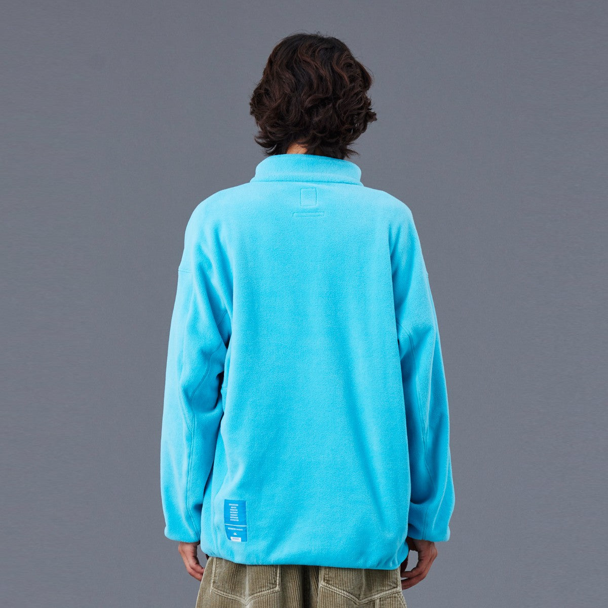 Liberaiders FLEECE HALF ZIP リベレイダース フリース ハーフジップ 77308【メンズ フリース ハーフジップ 3Dパターン 刺繍 デザインラベル 保温性 25FW】