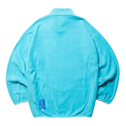 Liberaiders FLEECE HALF ZIP リベレイダース フリース ハーフジップ 77308【メンズ フリース ハーフジップ 3Dパターン 刺繍 デザインラベル 保温性 25FW】