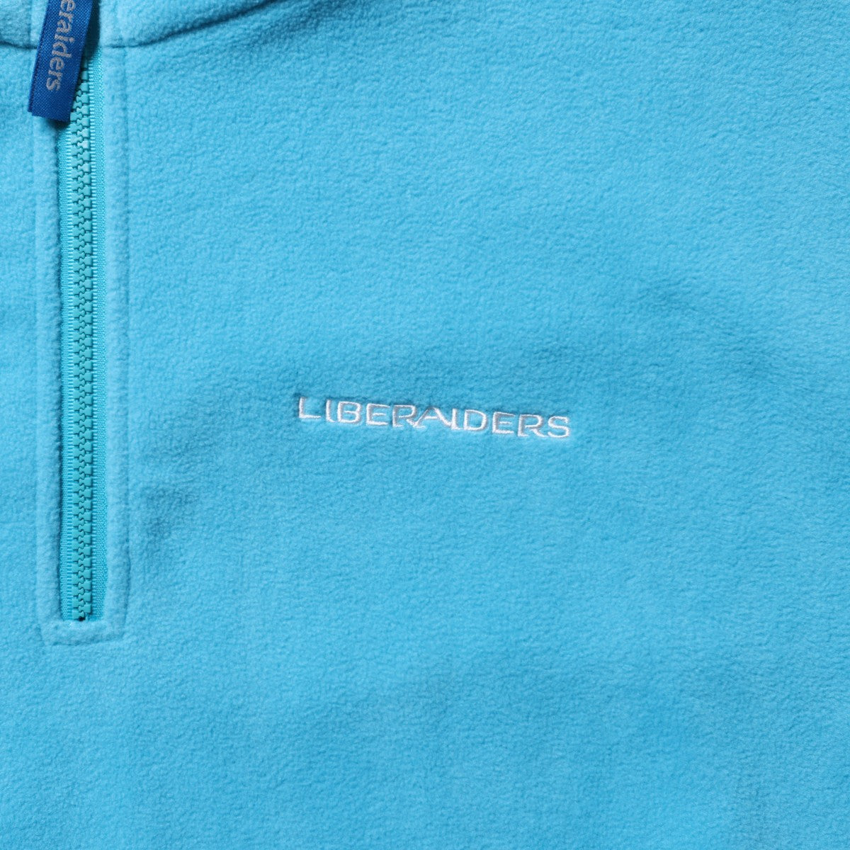 Liberaiders FLEECE HALF ZIP リベレイダース フリース ハーフジップ 77308【メンズ フリース ハーフジップ 3Dパターン 刺繍 デザインラベル 保温性 25FW】