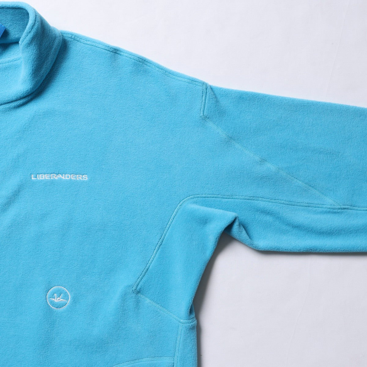 Liberaiders FLEECE HALF ZIP リベレイダース フリース ハーフジップ 77308【メンズ フリース ハーフジップ 3Dパターン 刺繍 デザインラベル 保温性 25FW】