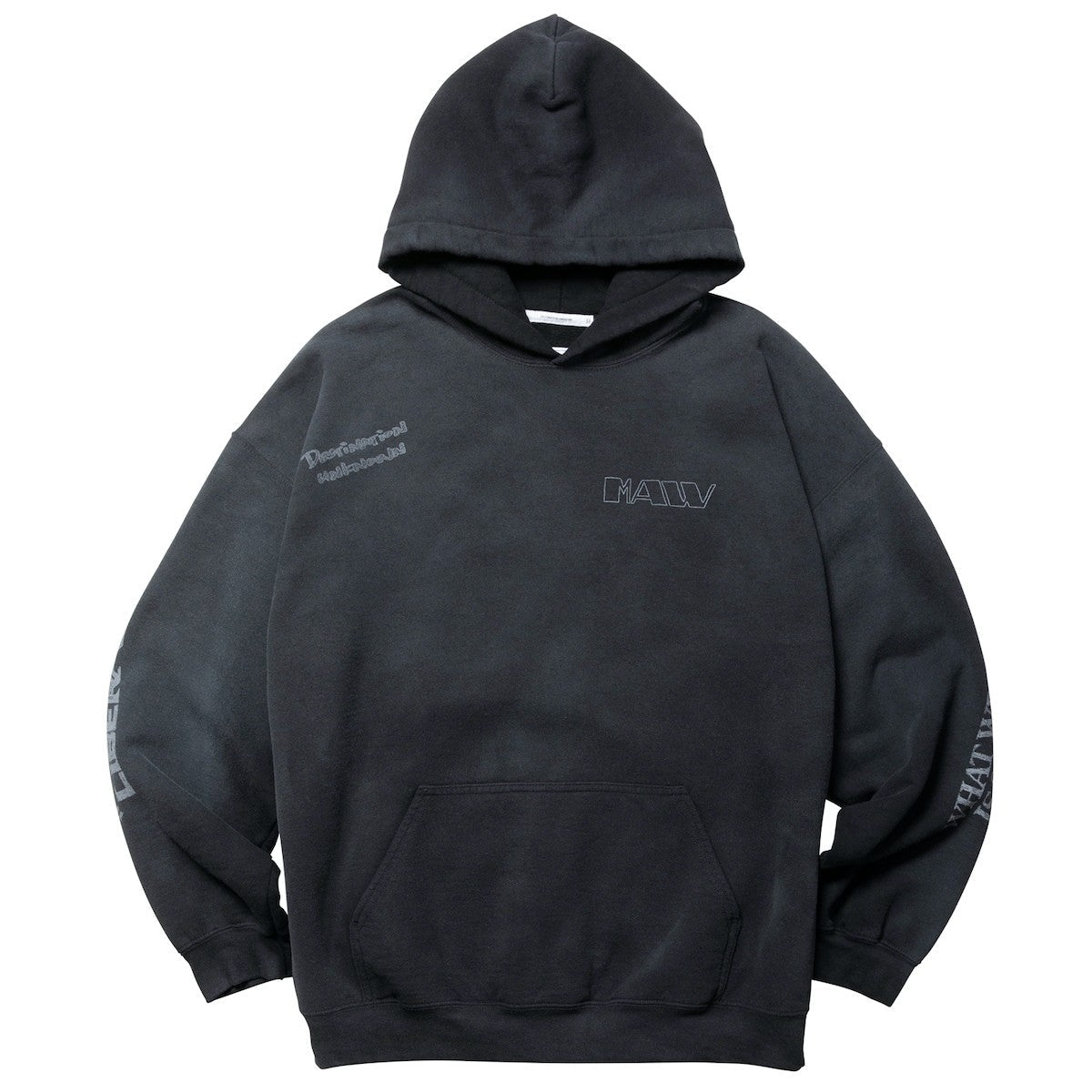 Liberaiders HANDWRITING PRINT HOODIE リベレイダース ハンドライティング プリント フーディー 77311【メンズ スウェット フーディ パーカー ヴィンテージ プリント カジュアル 25FW】