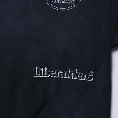 Liberaiders HANDWRITING PRINT HOODIE リベレイダース ハンドライティング プリント フーディー 77311【メンズ スウェット フーディ パーカー ヴィンテージ プリント カジュアル 25FW】