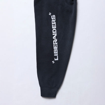 Liberaiders HANDWRITING PRINT HOODIE リベレイダース ハンドライティング プリント フーディー 77311【メンズ スウェット フーディ パーカー ヴィンテージ プリント カジュアル 25FW】