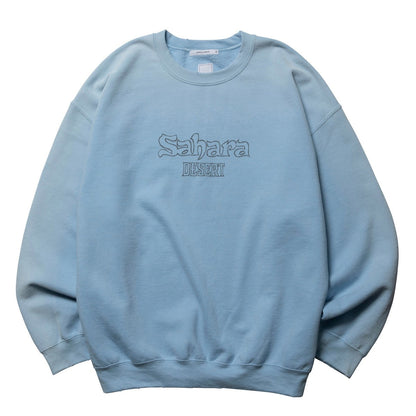 Liberaiders SAHARA CREWNECK リベレイダース サハラ クルーネック 77314【メンズ スウェット クルーネック トレーナー ヴィンテージ ロゴプリント カジュアル 25FW】