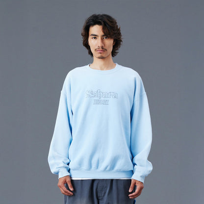 Liberaiders SAHARA CREWNECK リベレイダース サハラ クルーネック 77314【メンズ スウェット クルーネック トレーナー ヴィンテージ ロゴプリント カジュアル 25FW】