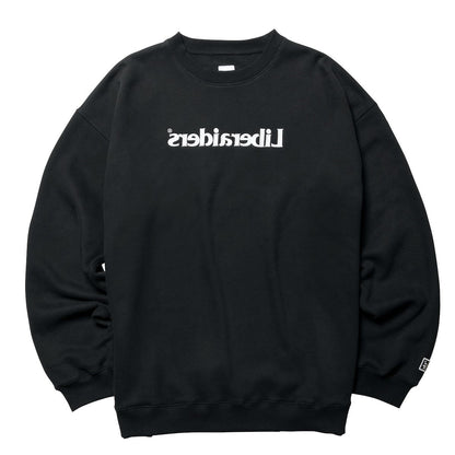 Liberaiders EMBROIDERY CREWNECK リベレイダース エンブロイダリー クルーネック 77317【メンズ スウェット クルーネック プルオーバー 裏起毛 トレーナー 刺繍ロゴ 25FW】