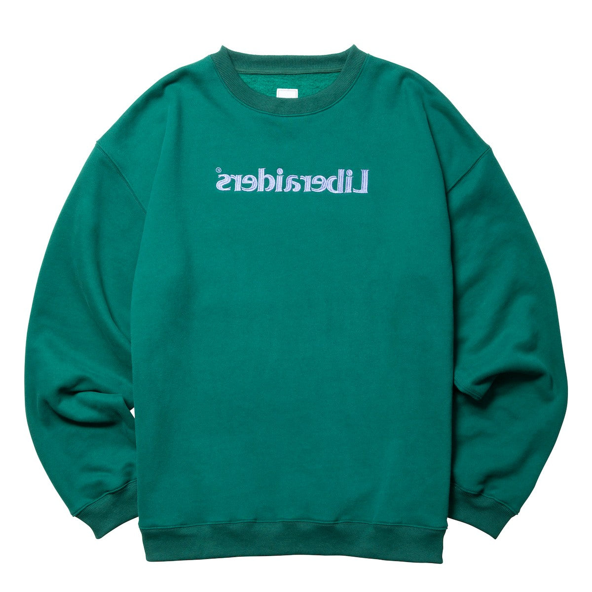 Liberaiders EMBROIDERY CREWNECK リベレイダース エンブロイダリー クルーネック 77317【メンズ スウェット クルーネック プルオーバー 裏起毛 トレーナー 刺繍ロゴ 25FW】