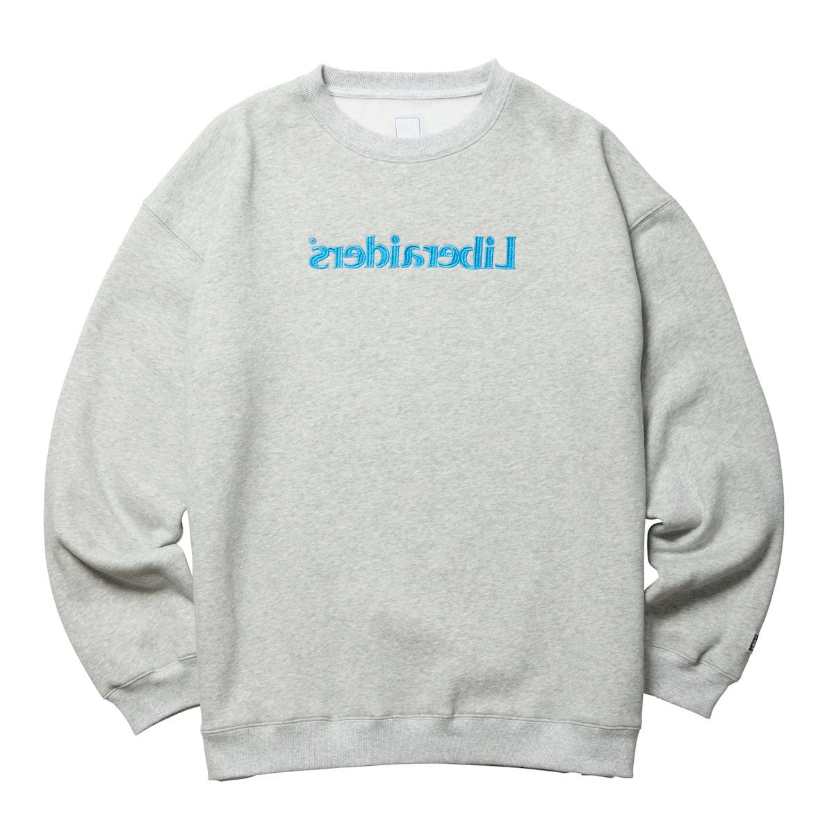 Liberaiders EMBROIDERY CREWNECK リベレイダース エンブロイダリー クルーネック 77317【メンズ スウェット クルーネック プルオーバー 裏起毛 トレーナー 刺繍ロゴ 25FW】