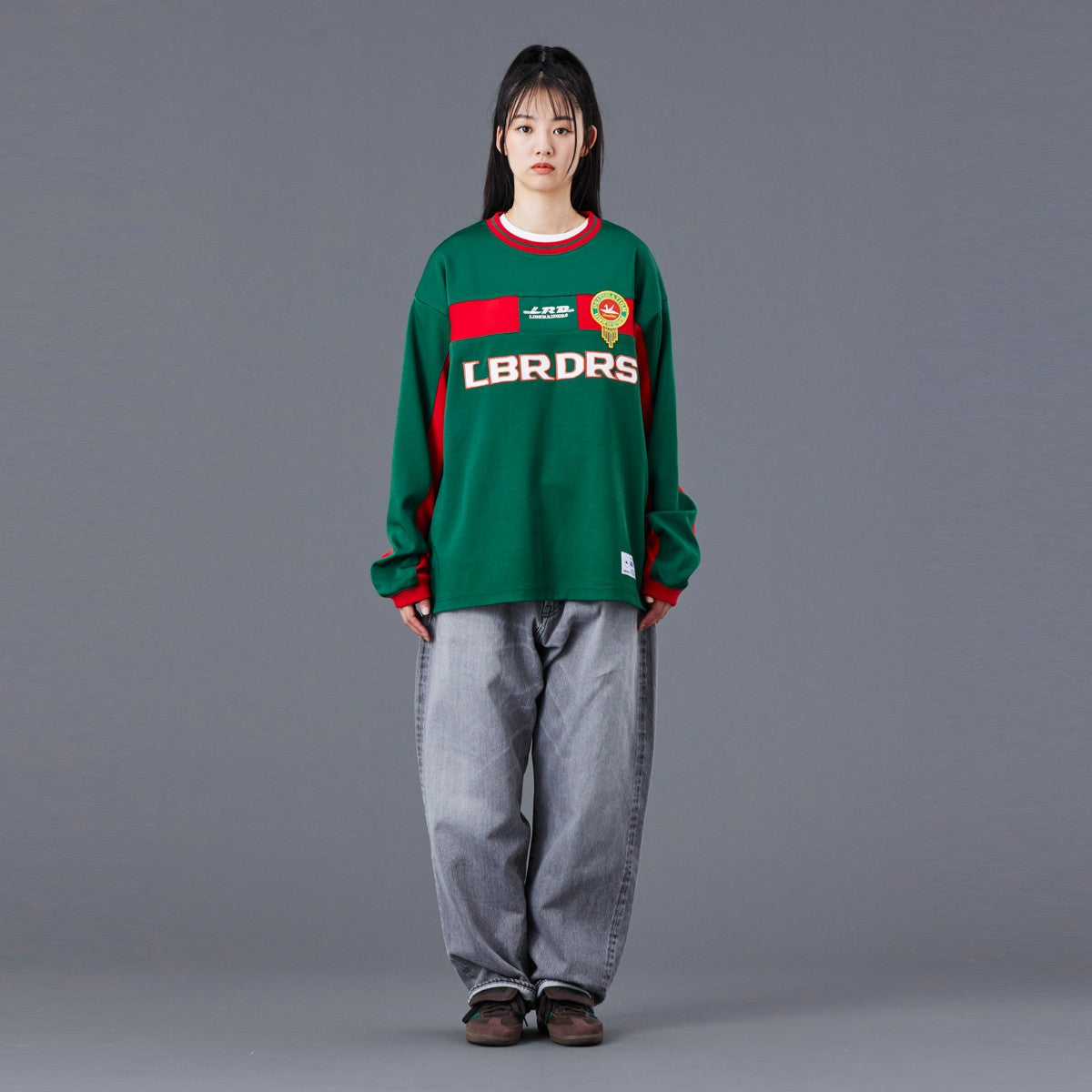 Liberaiders FOOTBALL JERSEY リベレイダース フットボール ジャージ 77501【メンズ トップス 長袖 サッカージャージ モロッコ 刺繍 ユニフォーム 25FW】