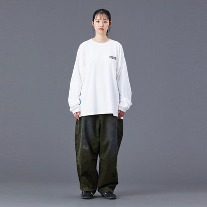 Liberaiders 3D CUT L/S TEE リベレイダース 3Dカット ロングスリーブ Tシャツ 77503【メンズ ロングスリーブ Tシャツ 長袖 ヘビーウェイト ワンウォッシュ シンプル 25FW】