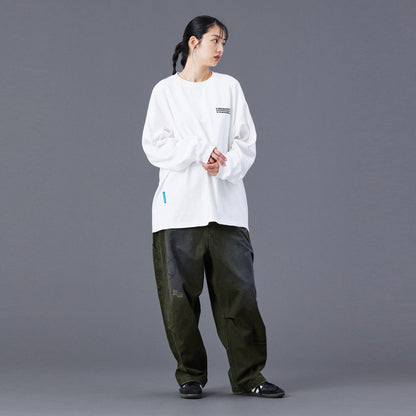 Liberaiders 3D CUT L/S TEE リベレイダース 3Dカット ロングスリーブ Tシャツ 77503【メンズ ロングスリーブ Tシャツ 長袖 ヘビーウェイト ワンウォッシュ シンプル 25FW】