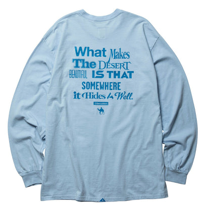 Liberaiders MULTI FONT L/S TEE リベレイダース マルチ フォント ロングスリーブ ティー 77505【メンズ 長袖Tシャツ 起毛 天竺 ヴィンテージ風 バックプリント 25FW】