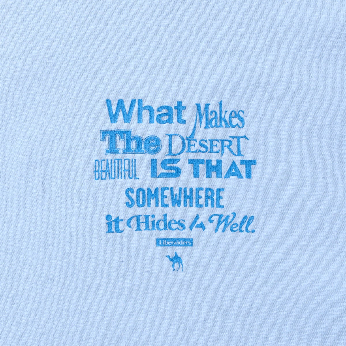 Liberaiders MULTI FONT L/S TEE リベレイダース マルチ フォント ロングスリーブ ティー 77505【メンズ 長袖Tシャツ 起毛 天竺 ヴィンテージ風 バックプリント 25FW】