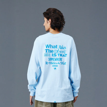 Liberaiders MULTI FONT L/S TEE リベレイダース マルチ フォント ロングスリーブ ティー 77505【メンズ 長袖Tシャツ 起毛 天竺 ヴィンテージ風 バックプリント 25FW】