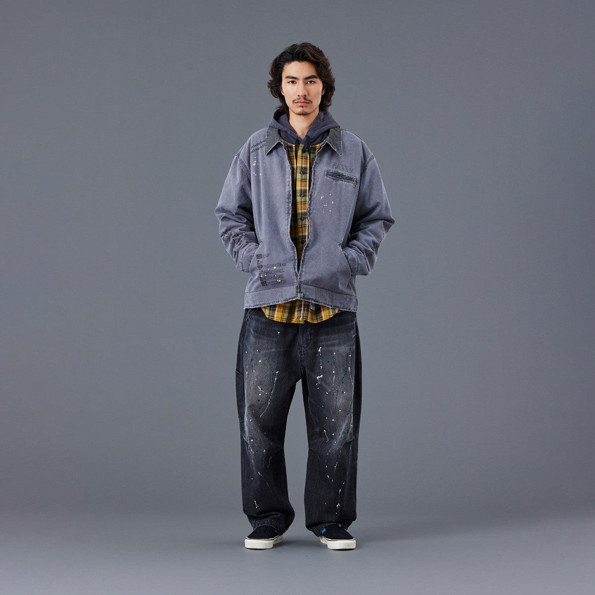 DENIM SARROUEL PANTS