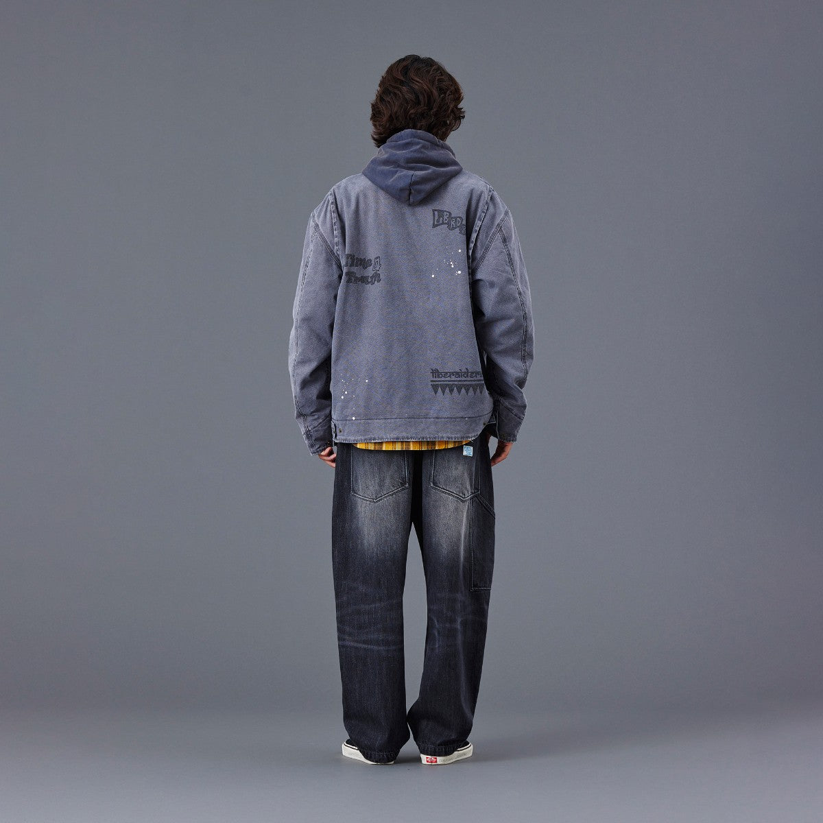DENIM SARROUEL PANTS