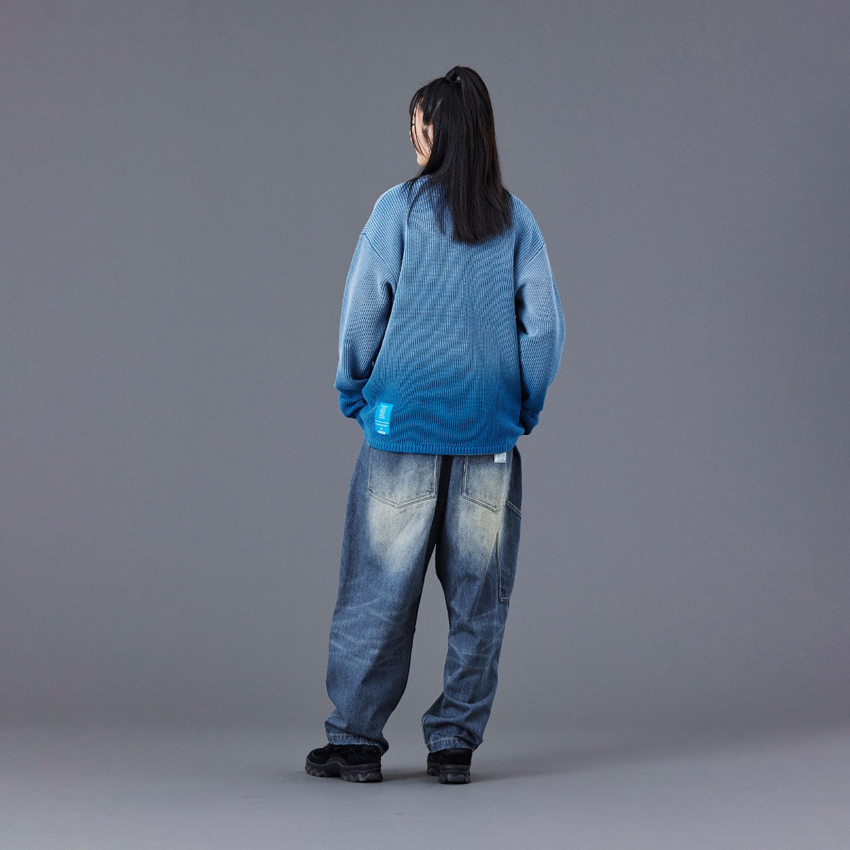 DENIM SARROUEL PANTS