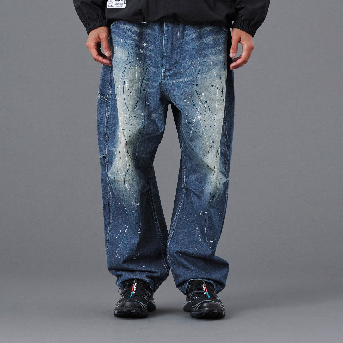 DENIM SARROUEL PANTS