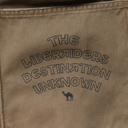 Liberaiders HANDWRITING PRINT CHINO SARROUEL PANTS リベレイダース ハンドライティング プリント チノ サルエルパンツ 77702【メンズ サルエル チノ パンツ ペインター ヴィンテージ 加工 25FW】