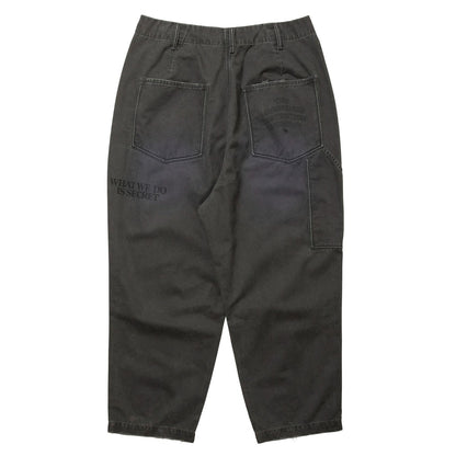 Liberaiders HANDWRITING PRINT CHINO SARROUEL PANTS リベレイダース ハンドライティング プリント チノ サルエルパンツ 77702【メンズ サルエル チノ パンツ ペインター ヴィンテージ 加工 25FW】