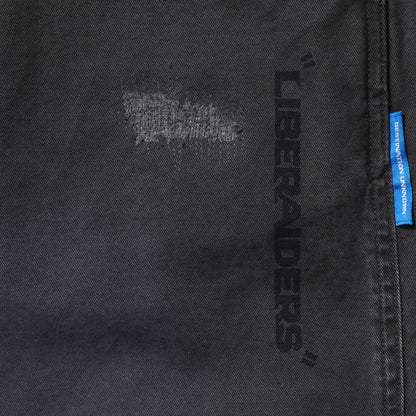 Liberaiders HANDWRITING PRINT CHINO SARROUEL PANTS リベレイダース ハンドライティング プリント チノ サルエルパンツ 77702【メンズ サルエル チノ パンツ ペインター ヴィンテージ 加工 25FW】