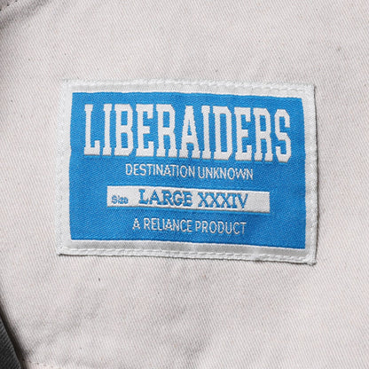 Liberaiders HANDWRITING PRINT CHINO SARROUEL PANTS リベレイダース ハンドライティング プリント チノ サルエルパンツ 77702【メンズ サルエル チノ パンツ ペインター ヴィンテージ 加工 25FW】