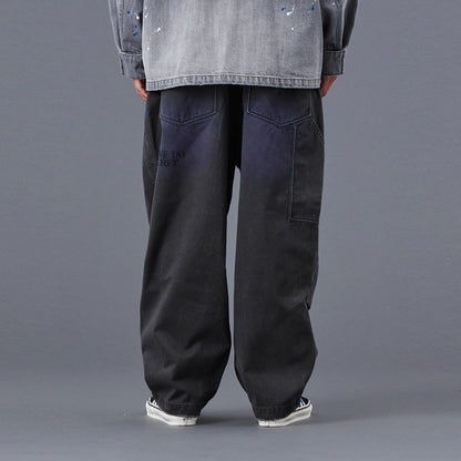 Liberaiders HANDWRITING PRINT CHINO SARROUEL PANTS リベレイダース ハンドライティング プリント チノ サルエルパンツ 77702【メンズ サルエル チノ パンツ ペインター ヴィンテージ 加工 25FW】