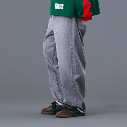 Liberaiders LR LOOSE FIT DENIM PANTS HW リベレイダース LR ルーズフィット デニム パンツ HW 77704【メンズ セルビッジデニム ルーズフィット 日本製 ヴィンテージ ウォッシュ加工 25FW】