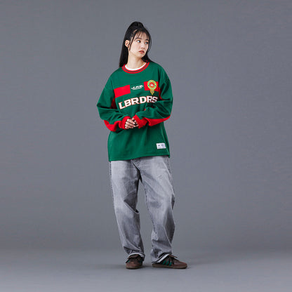 Liberaiders LR LOOSE FIT DENIM PANTS HW リベレイダース LR ルーズフィット デニム パンツ HW 77704【メンズ セルビッジデニム ルーズフィット 日本製 ヴィンテージ ウォッシュ加工 25FW】