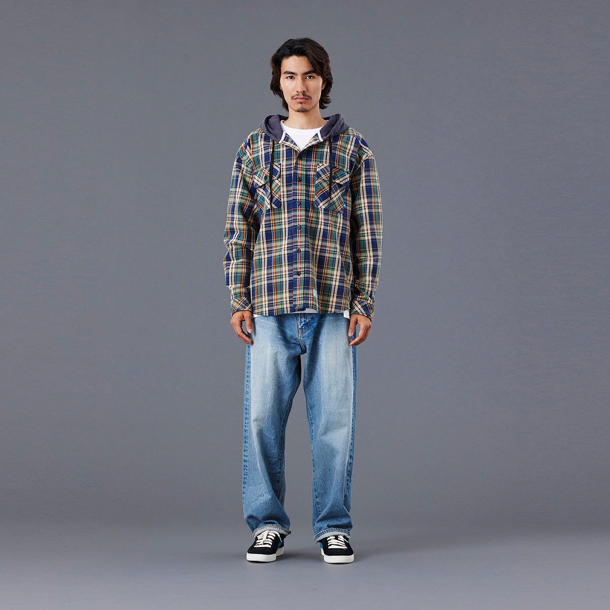 Liberaiders LR LOOSE FIT DENIM PANTS HW リベレイダース LR ルーズフィット デニム パンツ HW 77704【メンズ セルビッジデニム ルーズフィット 日本製 ヴィンテージ ウォッシュ加工 25FW】