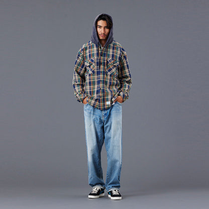 Liberaiders LR LOOSE FIT DENIM PANTS HW リベレイダース LR ルーズフィット デニム パンツ HW 77704【メンズ セルビッジデニム ルーズフィット 日本製 ヴィンテージ ウォッシュ加工 25FW】