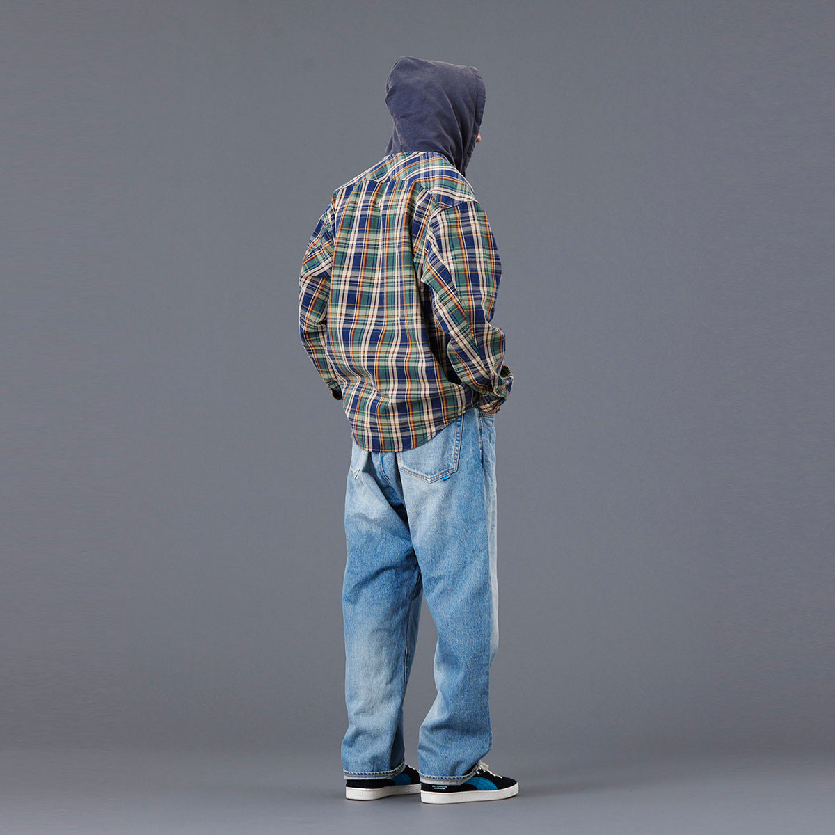 Liberaiders LR LOOSE FIT DENIM PANTS HW リベレイダース LR ルーズフィット デニム パンツ HW 77704【メンズ セルビッジデニム ルーズフィット 日本製 ヴィンテージ ウォッシュ加工 25FW】