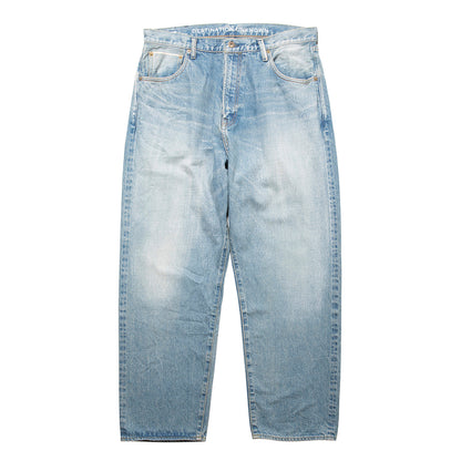 Liberaiders LR LOOSE FIT DENIM PANTS HW リベレイダース LR ルーズフィット デニム パンツ HW 77704【メンズ セルビッジデニム ルーズフィット 日本製 ヴィンテージ ウォッシュ加工 25FW】